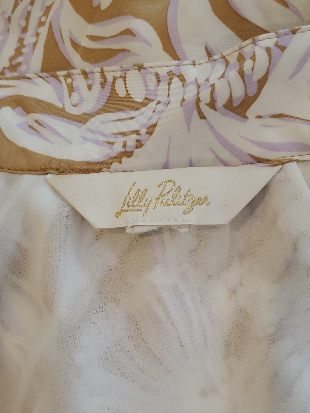 Lilly Pulitzer Bexler One Shoulder Tank Top - Picture 4 of 7